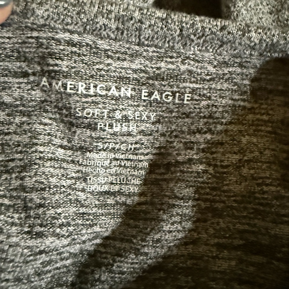 American Eagle Outfitters Charcoal Knit Sweater - Picture 3 of 3